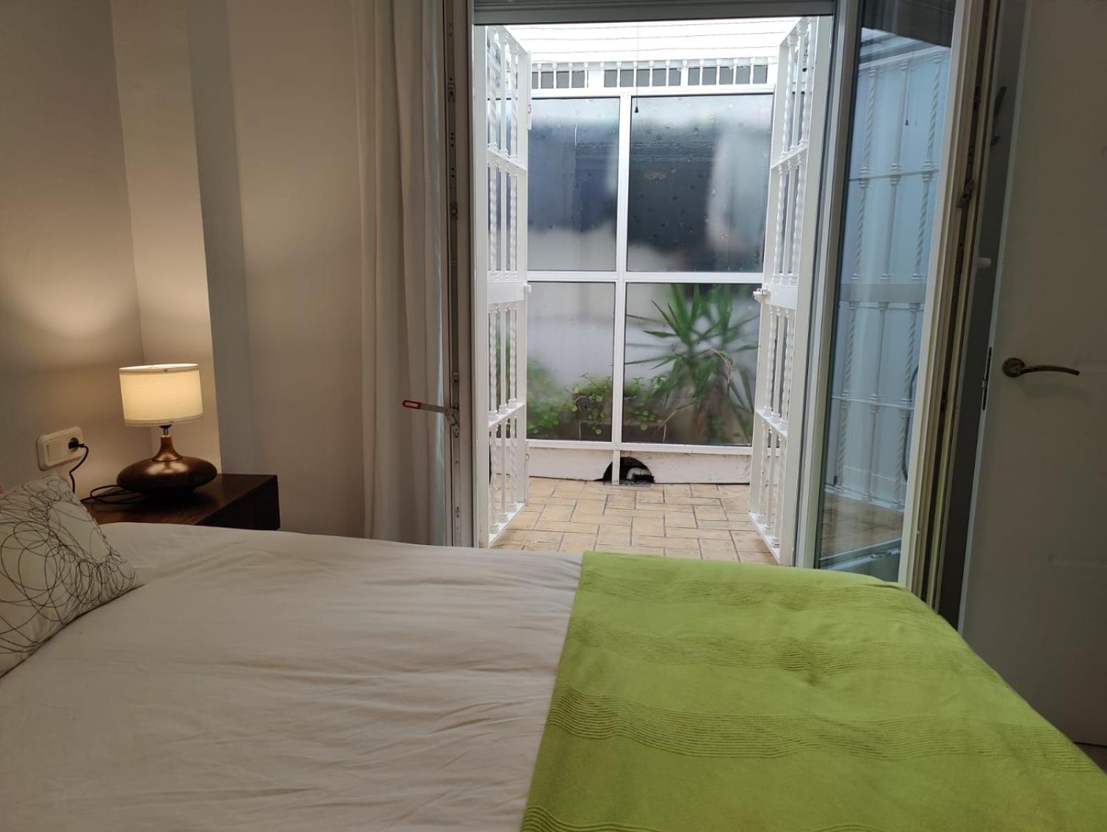Luminoso Apartamento Exterior Con Balcon Y Patio En Centro Historico Feria-Alameda Siviglia Esterno foto